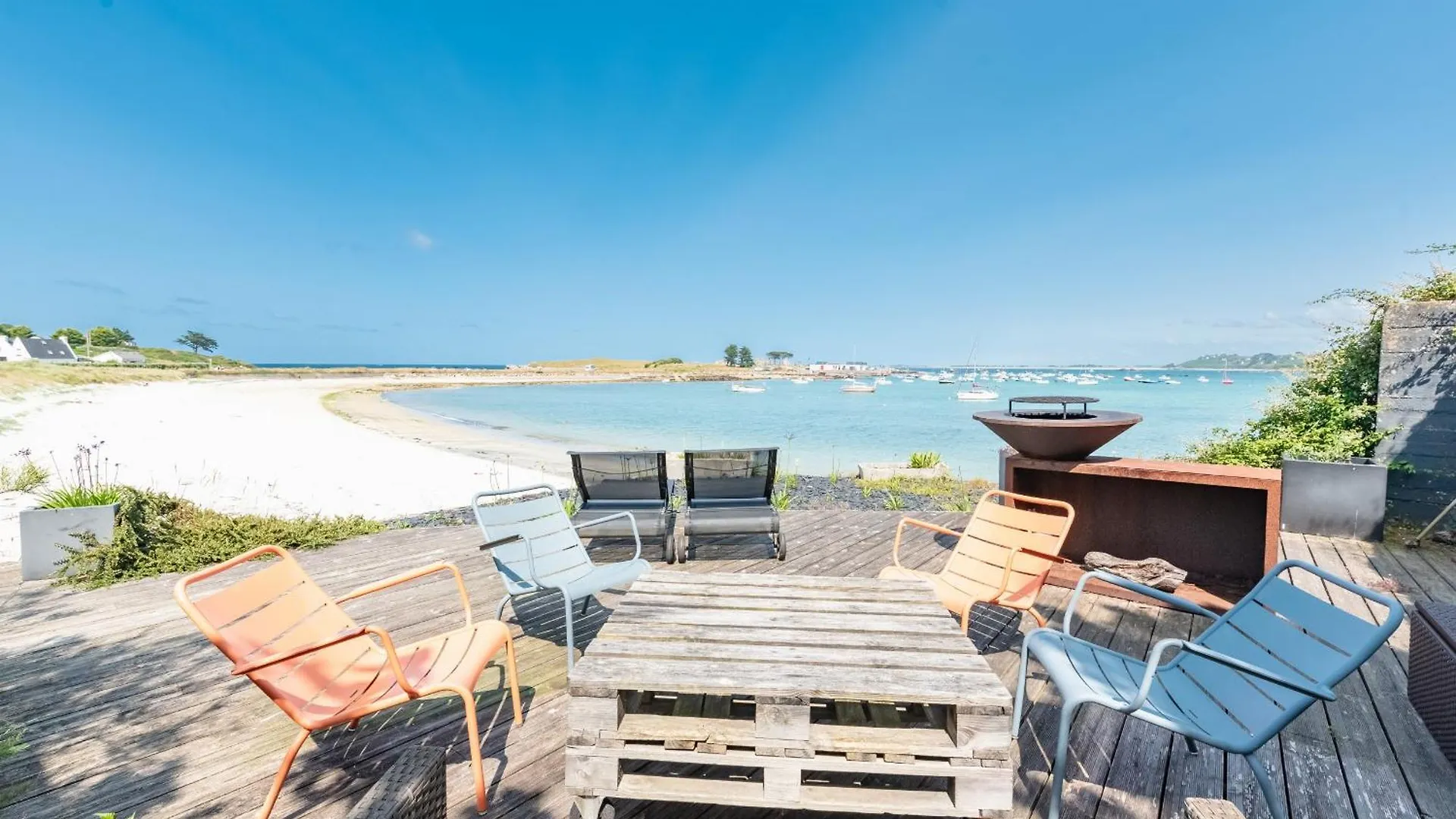 Ty Korejou - Splendide Maison Avec Sauna Les Pieds Dans L'Eau Plouguerneau Holiday home